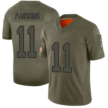 Mens Number 11 Micah Parsons D.Cowboy Limited Stitched Jerseys