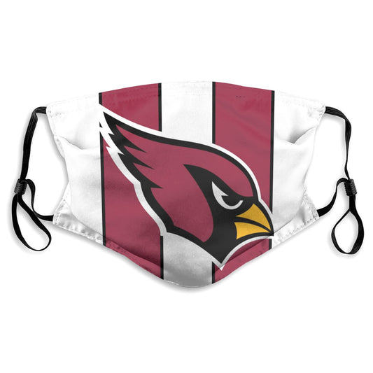 Custom Football Personalized AZ.Cardinal 01- White Dust Face Mask With Filters PM 2.5