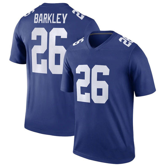 Football Jerseys NY.Giants #26 Saquon Barkley Royal Legend Stitched American Jersey