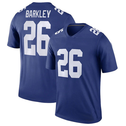 Football Jerseys NY.Giants #26 Saquon Barkley Royal Legend Stitched American Jersey