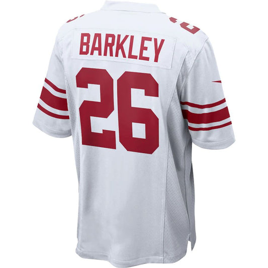 Football Jerseys NY.Giants #26 Saquon Barkley White Game Stitched American Jersey
