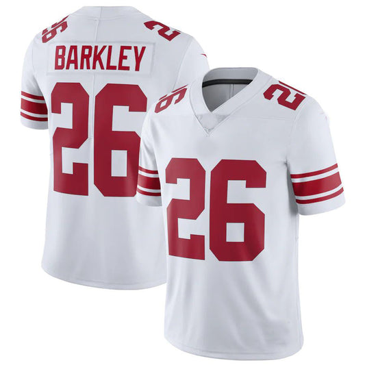 Football Jerseys NY.Giants #26 Saquon Barkley White Vapor Untouchable Limited Stitched American Jersey