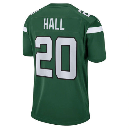 NY.Jets #20 Breece Hall Gotham Green 2022 Draft Pick Player Game Jersey Stitched American Football Jerseys