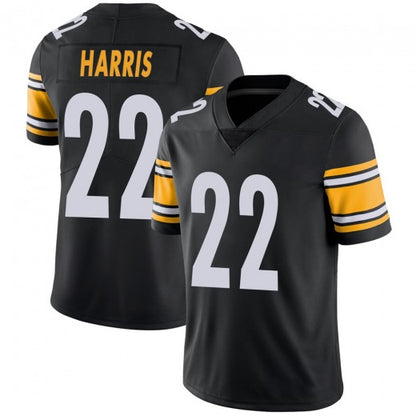 Custom Pittsburgh Steelers #22 Najee Harris Black Football Jersey Men Women Youth Sport Jerseys