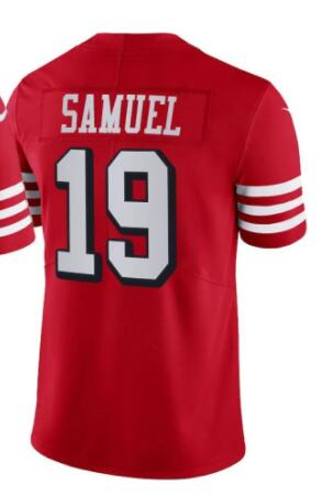 Men's # 19 Deebo Samuel SF.49ers Limited Stitched Jerseys