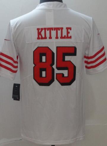 Men's #85 George Kittle SF.49ers Limited Stitched Jerseys