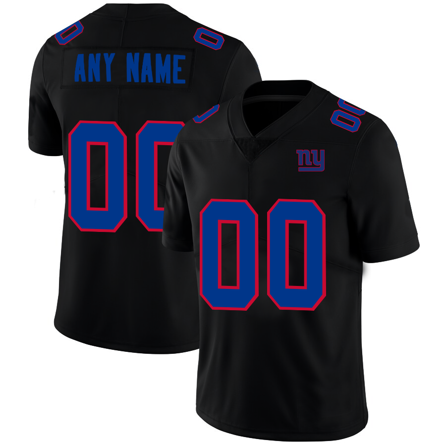 Custom Football Jerseys New York Giants Black American Stitched Name And Number Size S to 6XL Christmas Birthday Gift