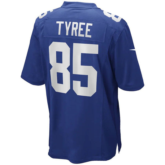 NY.Giants #85 David Tyree Royal Game Retired Player Jersey Stitched American Football Jerseys