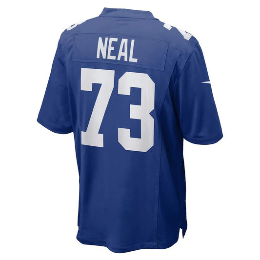 NY.Giants #73 Evan Neal Royal 2022 Draft First Round Pick Player Game Jersey Stitched American Football Jerseys
