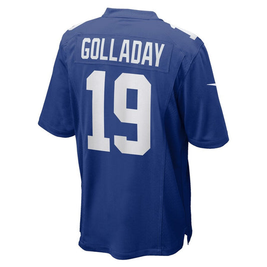 Football Jerseys NY.Giants #19 Kenny Golladay  Royal Game Stitched American Jersey