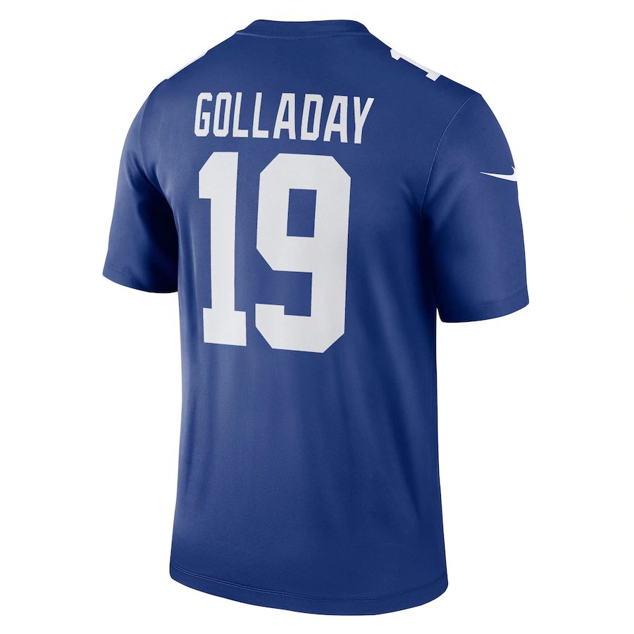 Football Jerseys NY.Giants #19 Kenny Golladay Royal Legend Stitched American Jersey
