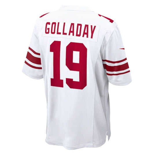 Football Jerseys NY.Giants #19 Kenny Golladay White Game Stitched American Jersey