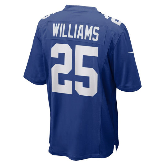 Football Jerseys NY.Giants #25 Rodarius Williams Royal Game Player Stitched American Jersey