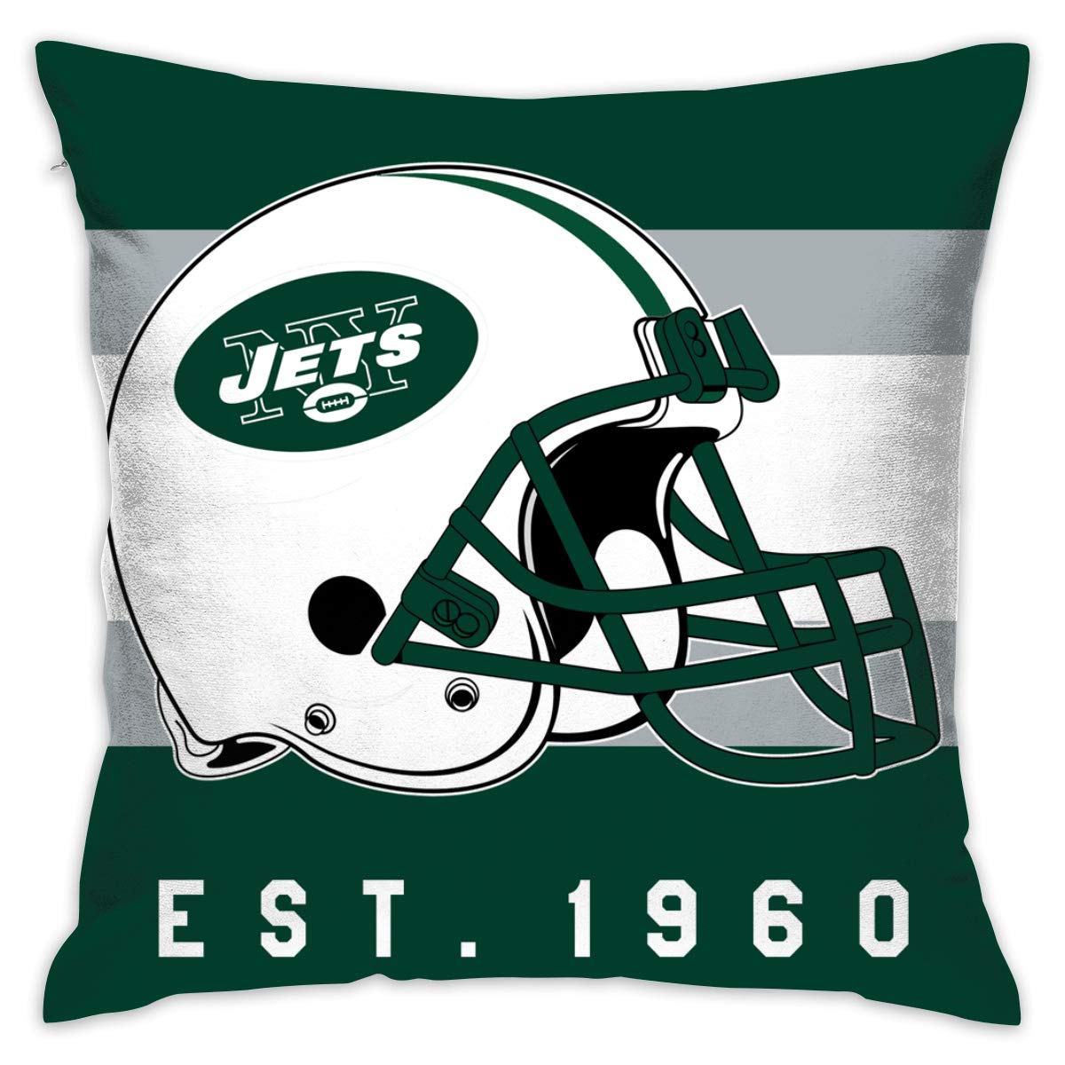 Personalized Football New York Jets Design Pillowcase Decorative Throw Pillow Cover