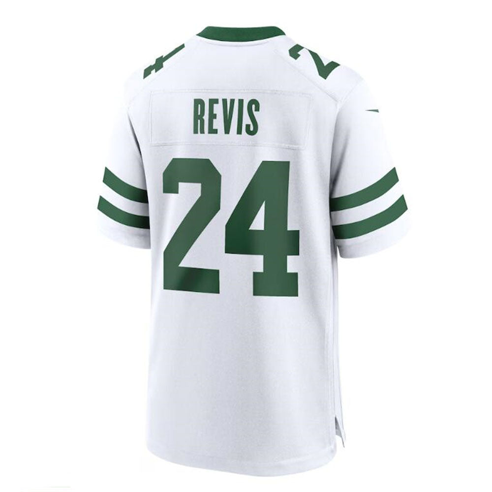NY.Jets #24 Darrelle Revis White Legacy Retired Player Game Jersey Stitched American Football Jerseys