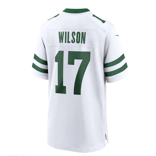 NY.Jets #17 Garrett Wilson White Legacy Player Game Jersey Stitched American Football Jerseys