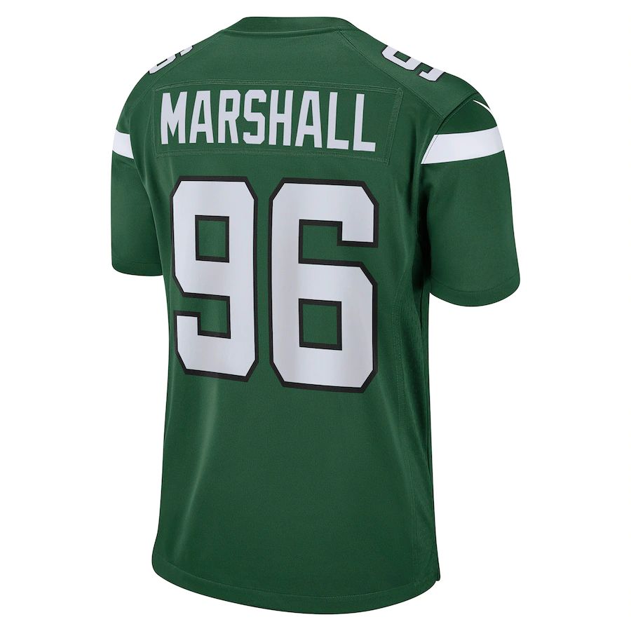 NY.Jets #96 Jonathan Marshall Gotham Green Game Jersey Stitched American Football Jerseys