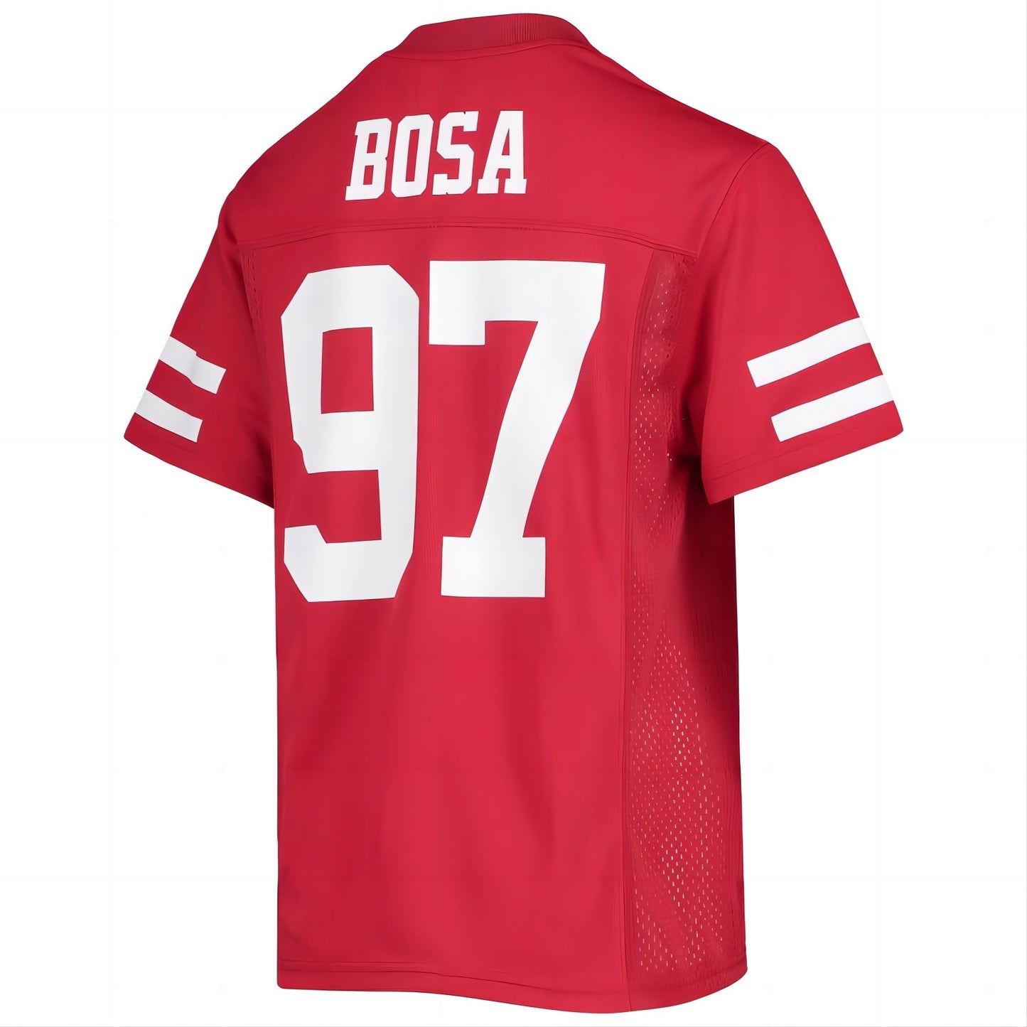 SF.49ers  #97 Nick Bosa Replica Player Jersey Scarlet Stitched American Football Jerseys 2023