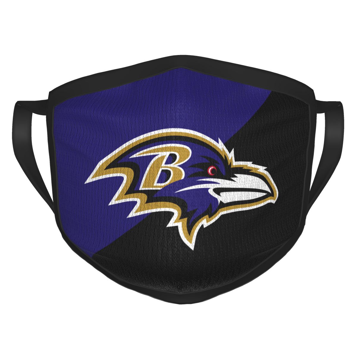 Custom Football Personalized Baltimore Ravens Dust Face Mask With Filters PM 2.5