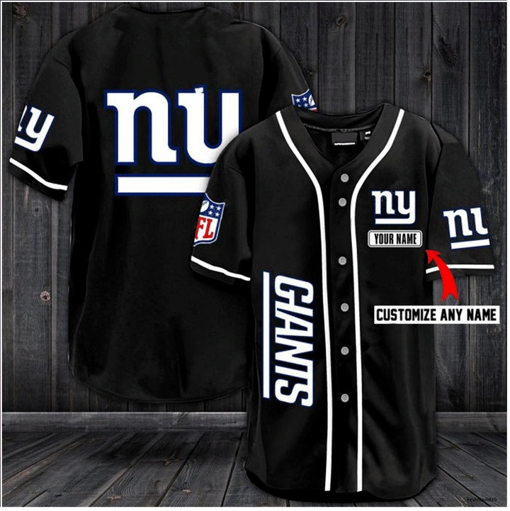 Personalized Stitched New York Giants Baseball Jersey Custom Name For Fans