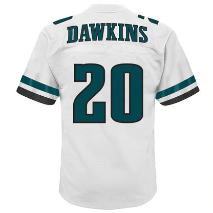 P.Eagles #20 Brian Dawkins Mitchell & Ness White 2004 Retired Player Legacy Jersey Stitched American Football Jerseys