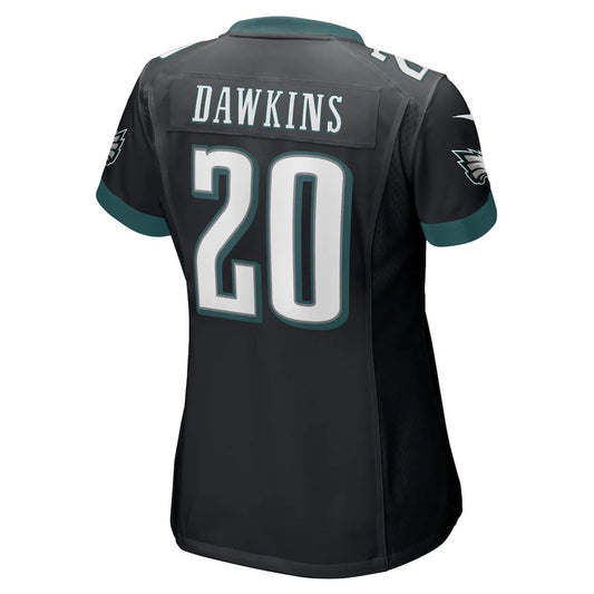 P.Eagles #20 Brian Dawkins Black Retired Player Jersey Stitched American Football Jerseys