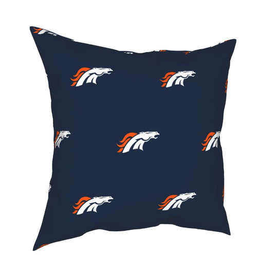 Custom Decorative Football Pillow Case Denver Broncos Pillowcase Personalized Throw Pillow Covers