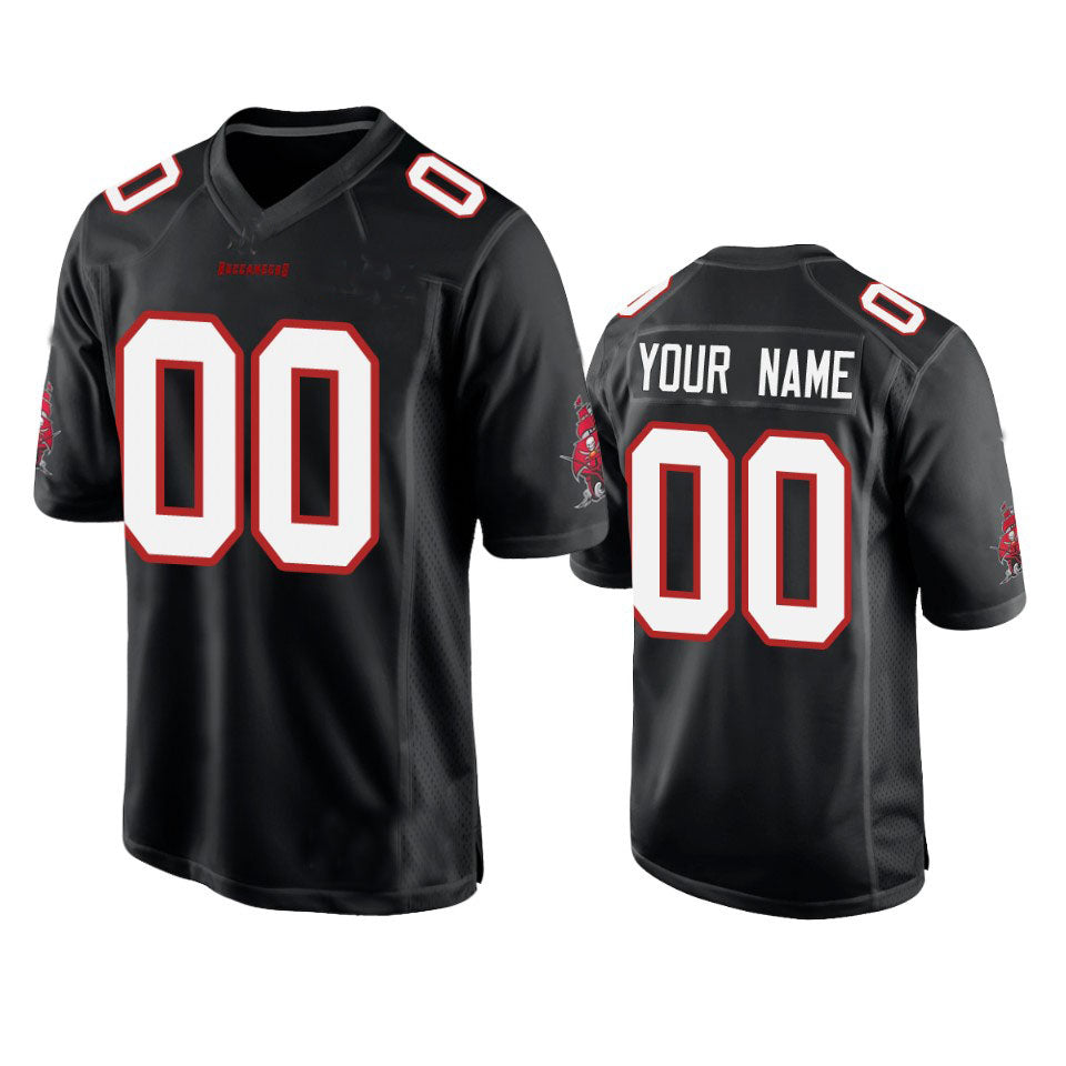 Custom Football Jerseys American Tampa Bay Buccaneers Design Your Own Practice Mesh Name and Number