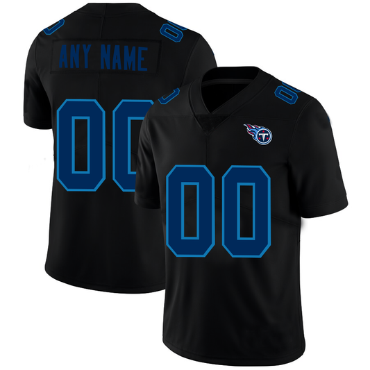 Custom Football Jerseys Tennessee Titans Black American Stitched Name And Number Size S to 6XL Christmas Birthday Gift