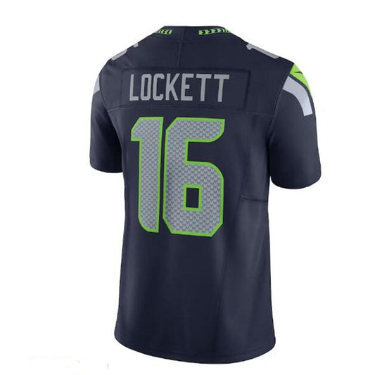 S.Seahawks #16 Tyler Lockett Vapor F.U.S.E. Limited Jersey - College Navy Stitched American Football Jerseys