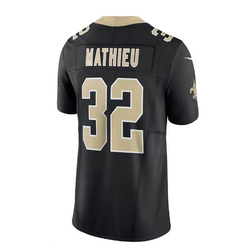 NO.Saints #32 Tyrann Mathieu Vapor F.U.S.E. Limited Jersey - Black Stitched American Football Jerseys