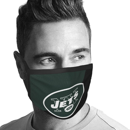 Custom Football Personalized New York Jets Dust Face Mask With Filters PM 2.5