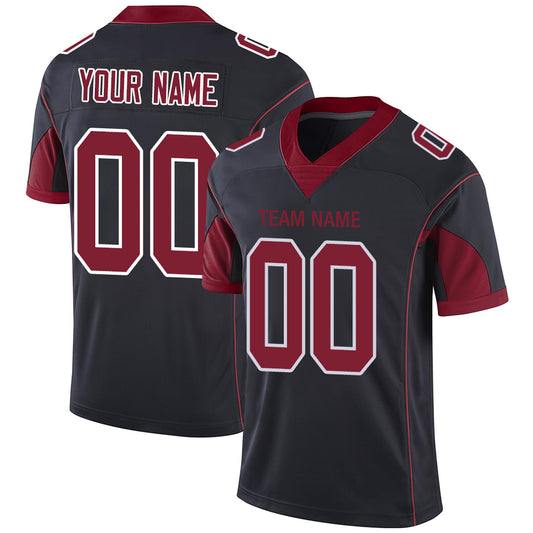 Custom Arizona Cardinals Stitched American Football Jerseys Personalize Birthday Gifts Black Jersey