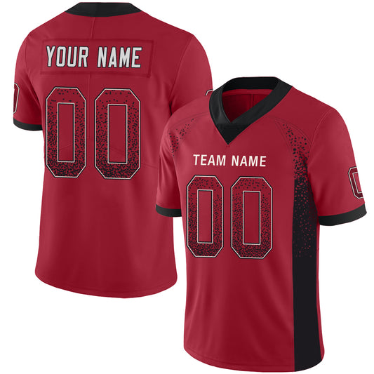 Custom Atlanta Falcons Stitched American Football Jerseys Personalize Birthday Gifts Red Jersey