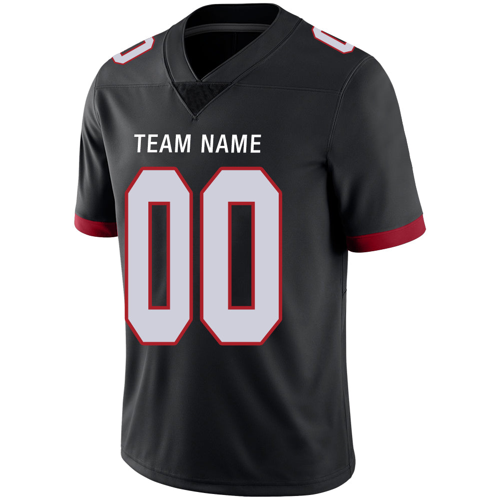 Custom Atlanta Falcons Stitched American Football Jerseys Personalize Birthday Gifts Black Jersey