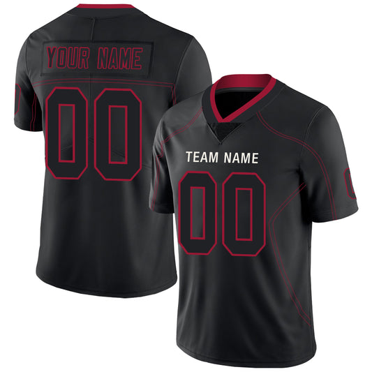 Custom Atlanta Falcons Stitched American Football Jerseys Personalize Birthday Gifts Black Jersey