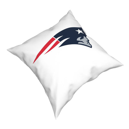 Custom Decorative Football Pillow Case New England Patriots White Pillowcase Personalized Throw Pillow Covers