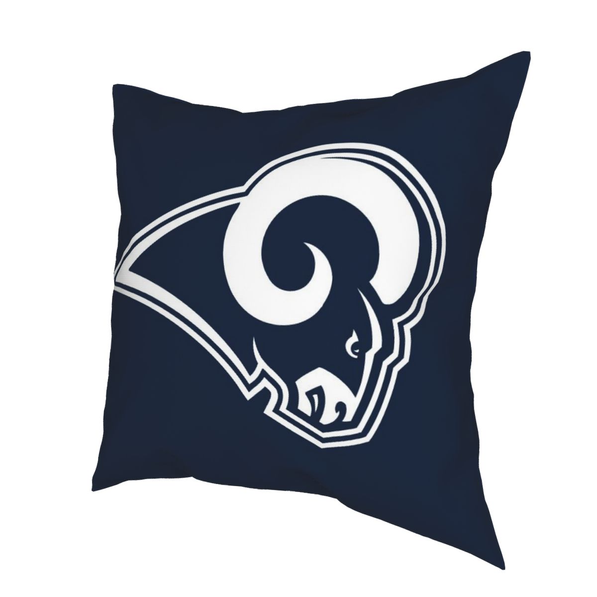 Custom Decorative Football Pillow Case Los Angeles Rams Navy Pillowcase Personalized Throw Pillow Covers