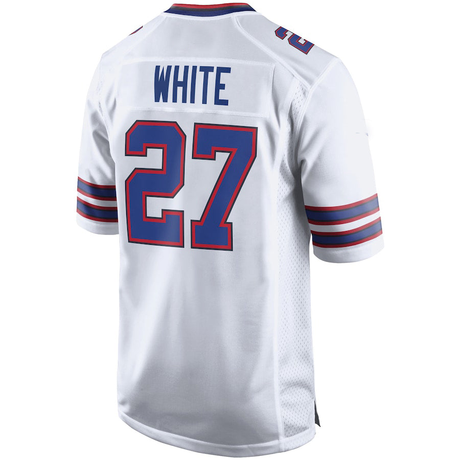 B.Bills #27 Tre'Davious White White Game Player Jersey Football Stitched American Jerseys