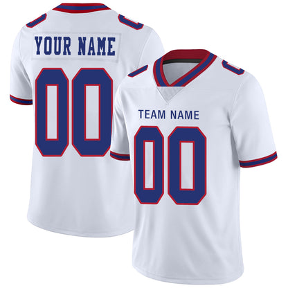 Custom Buffalo Bills Stitched American Football Jerseys Personalize Birthday Gifts White Jersey
