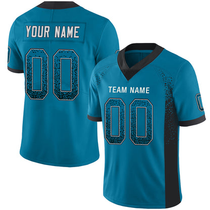 Custom Carolina Panthers Stitched American Football Jerseys Personalize Birthday Gifts Blue Jersey