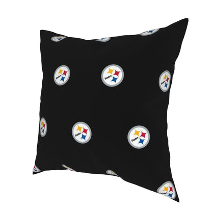 Custom Decorative Football Pillow Case Pittsburgh Steelers Pillowcase Personalized Throw Pillow Covers