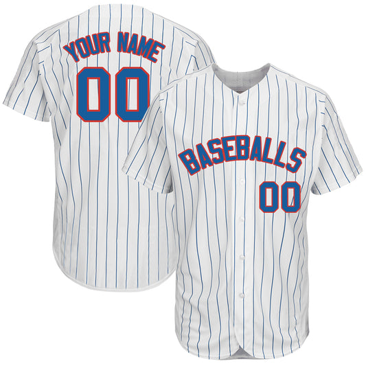 Custom Chicago White Sox Stitched Baseball Jersey Personalized Button Down Baseball T Shirt