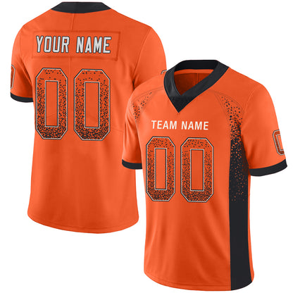 Custom Cincinnati Bengals Stitched American Football Jerseys Personalize Birthday Gifts Orange Jersey