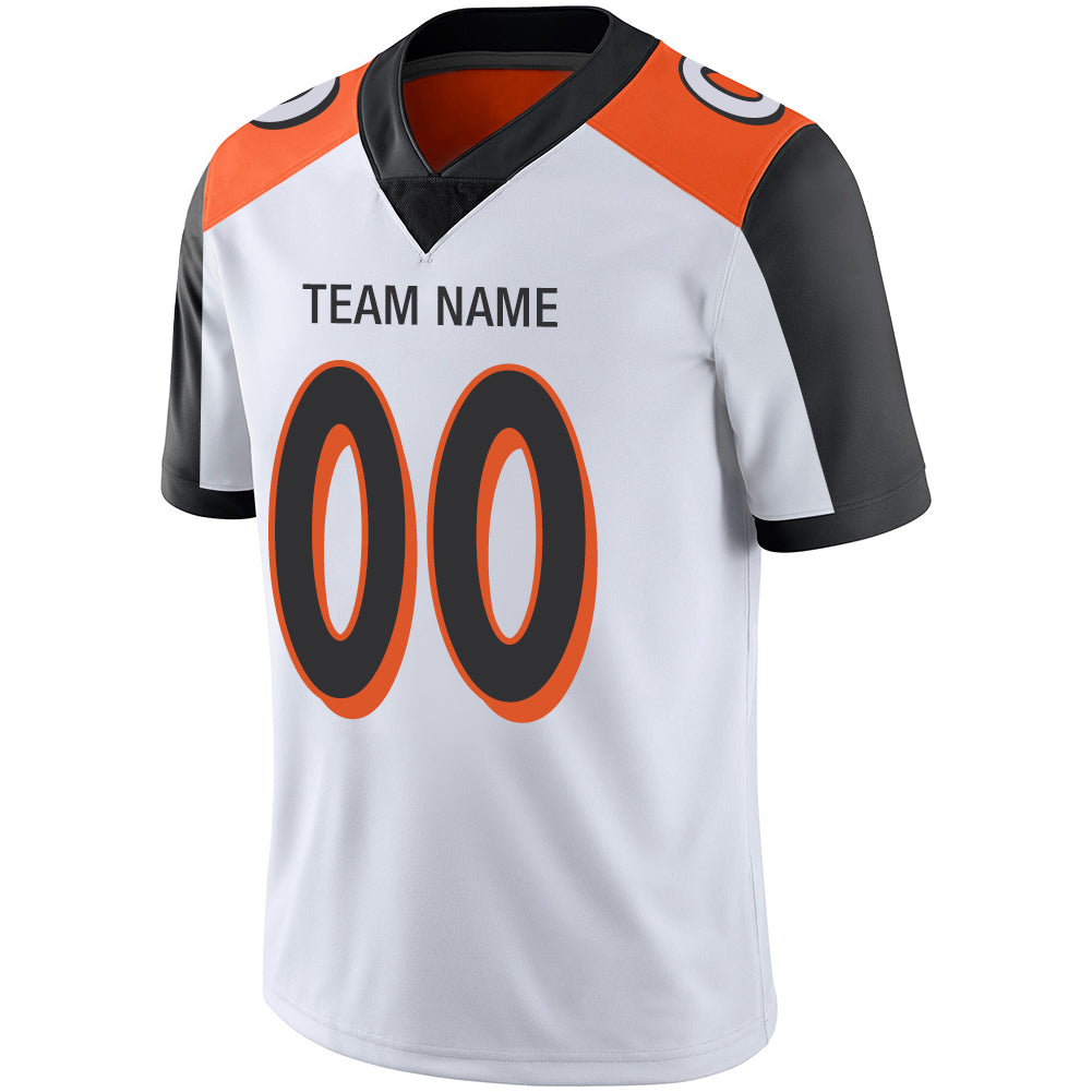 Custom Cincinnati Bengals Stitched American Football Jerseys Personalize Birthday Gifts White Jersey