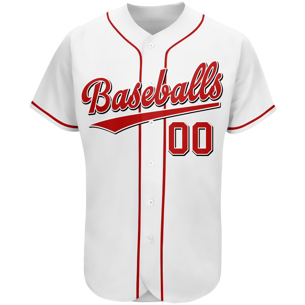 Custom Cincinnati Reds Stitched Baseball Jersey Personalized Button Down Baseball T Shirt