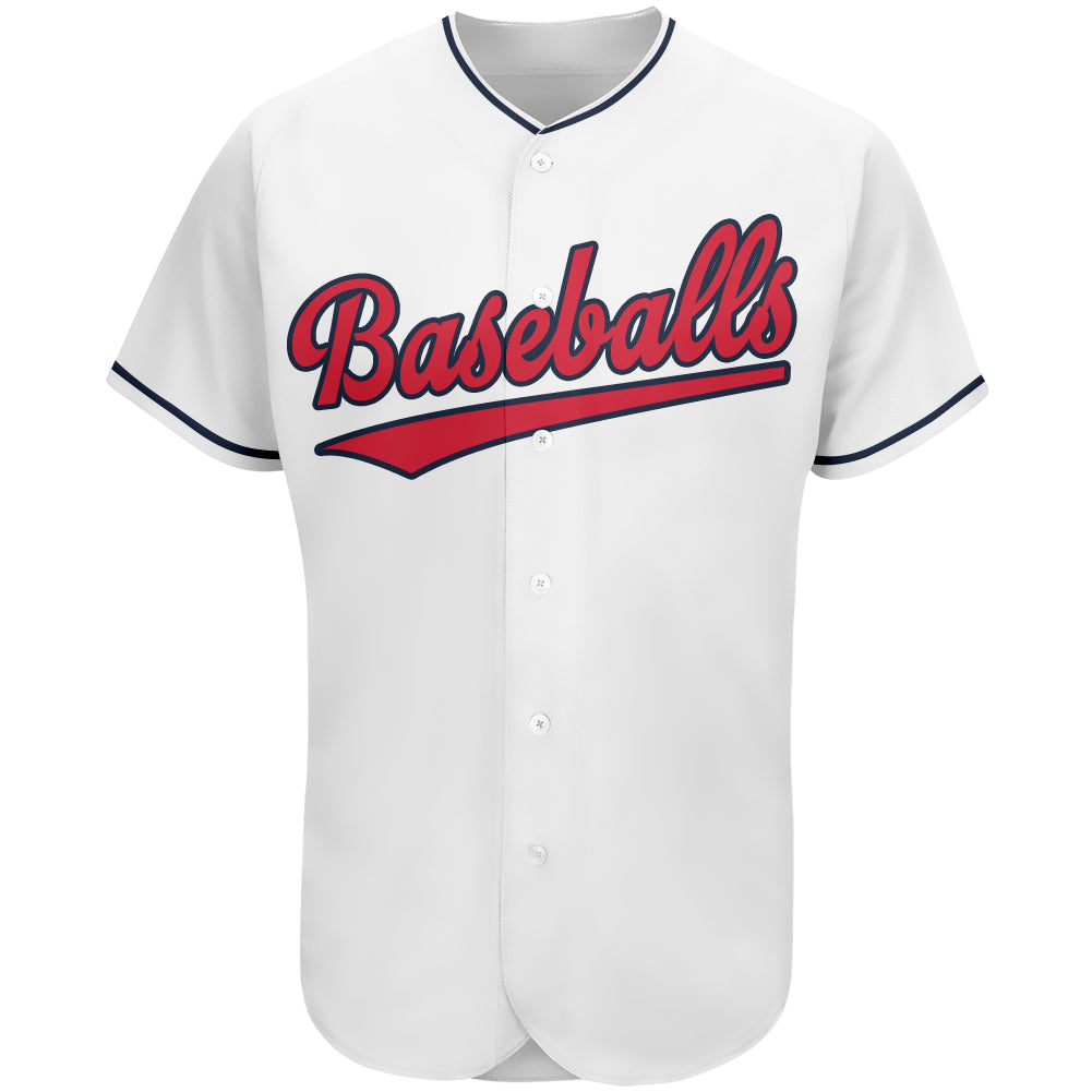 Custom Cleveland Indians Stitched Baseball Jersey Personalized Button Down Baseball T Shirt