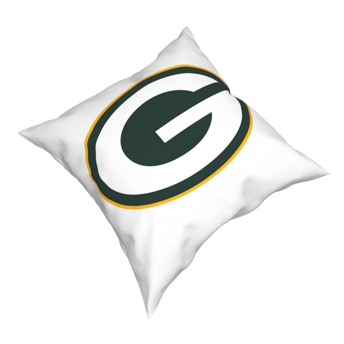 Custom Decorative Football Pillow Case Green Bay Packers White Pillowcase Personalized Throw Pillow Covers