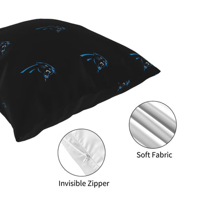 Custom Decorative Football Pillow Case Carolina Panthers Pillowcase Personalized Throw Pillow Covers