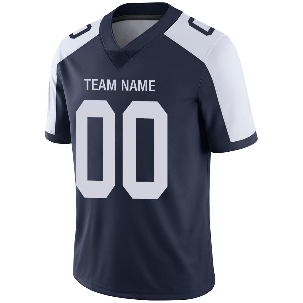 Custom D.Cowboys American Men's Youth And Women Stitched Navy Football Jerseys Personalize Birthday Gifts Jerseys